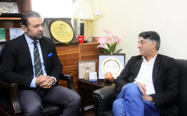 Finance Advisor Khurram Schehzad Discusses Economic Reforms with PBC Leadership (Image 1)