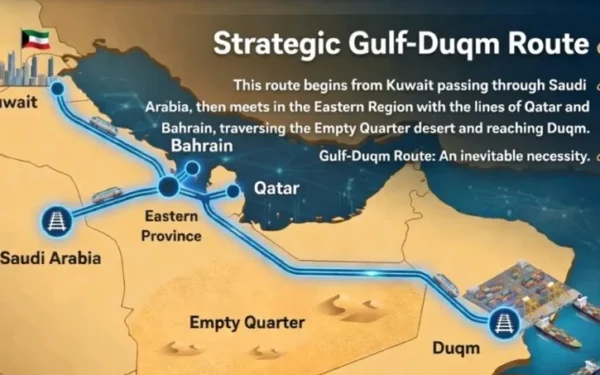Kuwait explores alternative routes for oil exports amid Strait of Hormuz risks