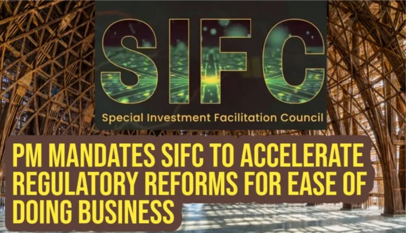 PM mandates SIFC to accelerate regulatory reforms for ease of doing business