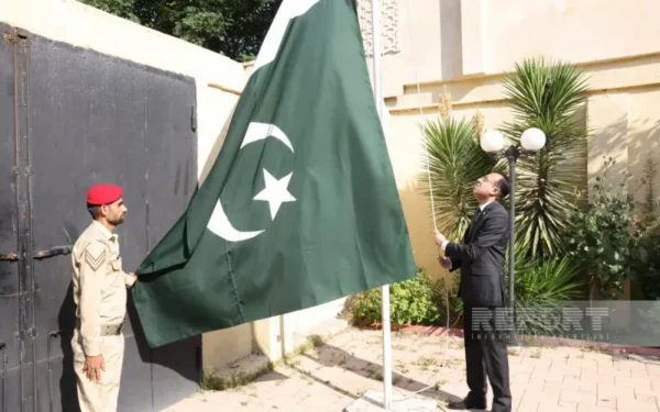 Pakistan Embassy in Azerbaijan Marks 79th Independence Day (Image 1)