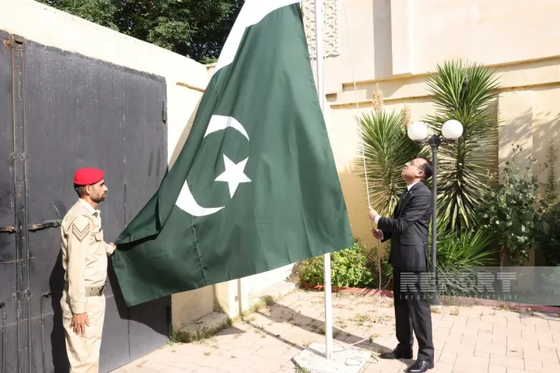 Pakistan Embassy in Azerbaijan Marks 79th Independence Day (Image 1)