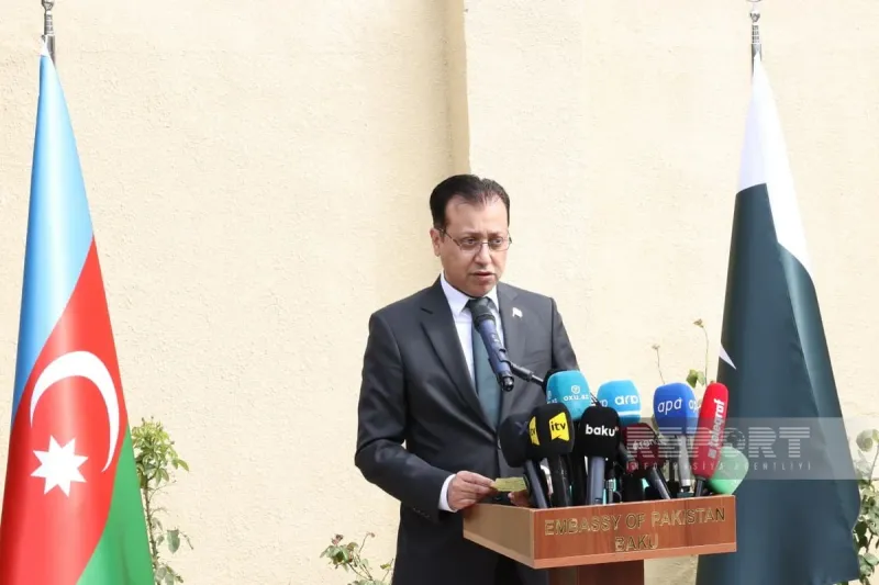 Pakistan Embassy in Azerbaijan Marks 79th Independence Day (Image 3)