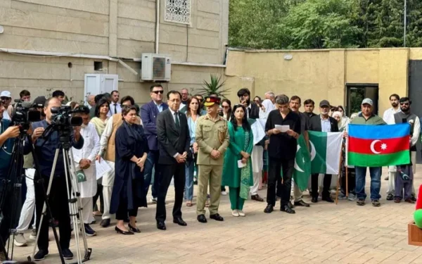Pakistan Independence Day Celebrated with National Fervour at Embassy in Baku (Image 1)