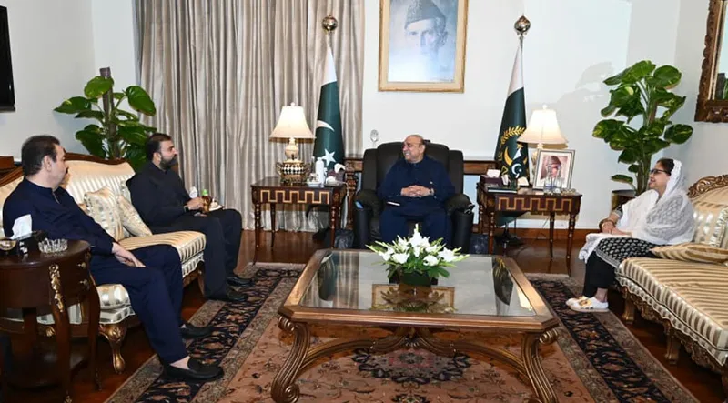 President Zardari Vows to Foil Anti-Development Efforts in Balochistan