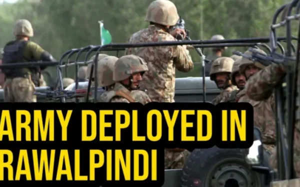 Army deployed in Rawalpindi, federal government issues notification on request of Punjab Home Department