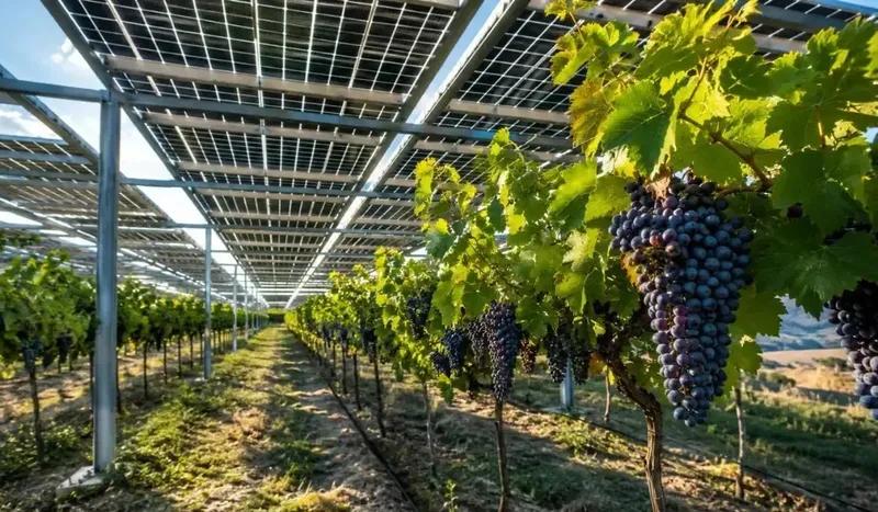 Solar Panels Helped Boost Grape Production by 277% in Italy’s Puglia Region (Image 2)