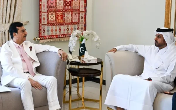 Chairman Senate Yousaf Raza Gilani Seeks Deeper Trade With Qatar (Image 1)