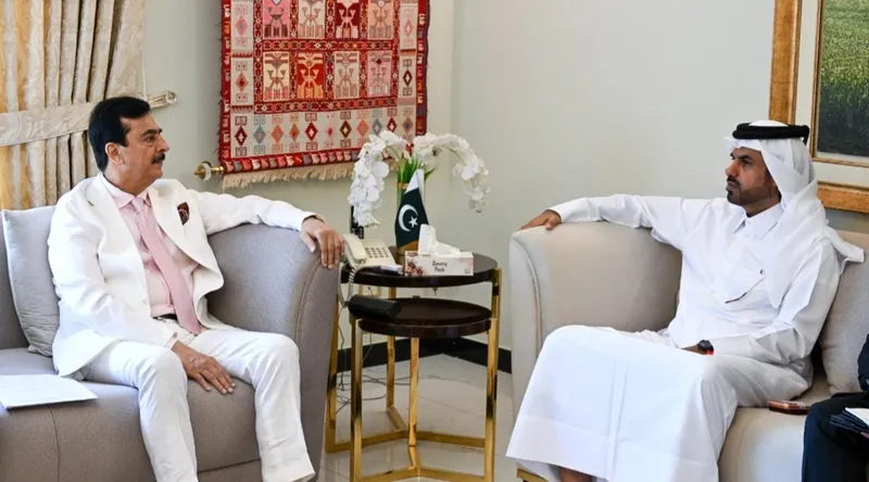 Chairman Senate Yousaf Raza Gilani Seeks Deeper Trade With Qatar (Image 1)