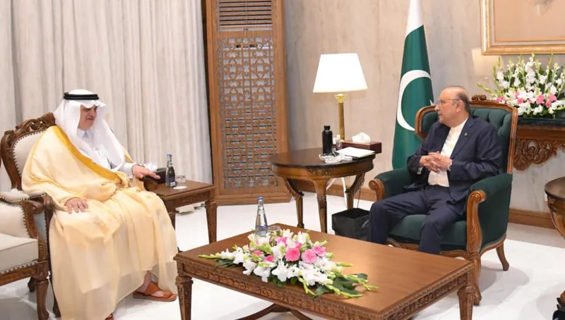 President Zardari Appreciates Saudi Ambassador’s Role in Strengthening Pakistan-Saudi Ties (Image 1)
