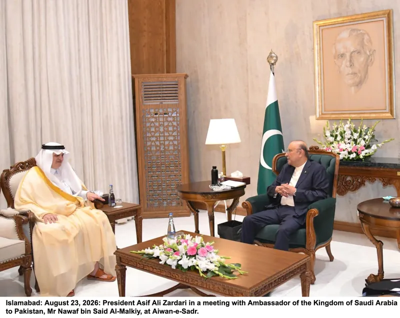 President Zardari Appreciates Saudi Ambassador’s Role in Strengthening Pakistan-Saudi Ties (Image 2)
