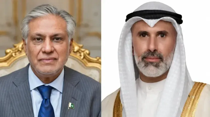 Deputy Prime Minister Ishaq Dar Reviews Bilateral Ties With Kuwait FM