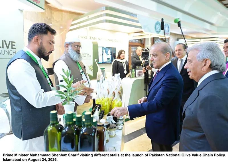 Prime Minister Shehbaz Sharif Launches National Olive Value Chain Policy (Image 1)