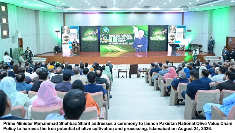 Prime Minister Shehbaz Sharif Launches National Olive Value Chain Policy (Image 6)