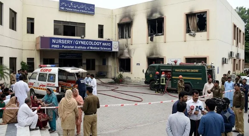PIMS Hospital Nursery Fire Kills 14 Newborns, One Baby Rescued