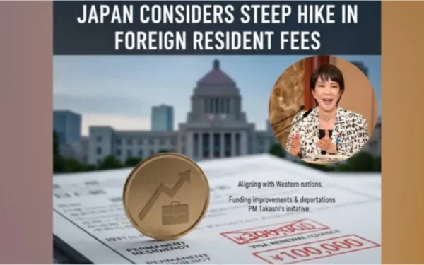 Japan to Sharply Increase Residence Permit Fees for Foreign Nationals from October 1