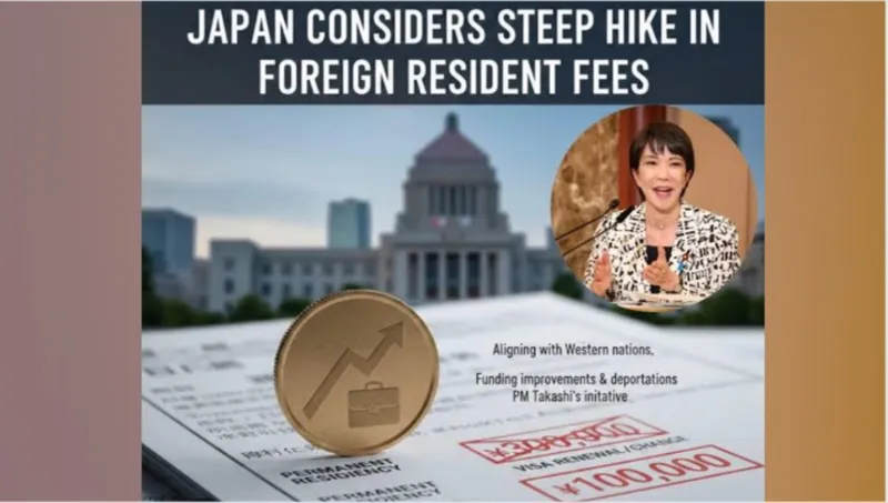 Japan to Sharply Increase Residence Permit Fees for Foreign Nationals from October 1