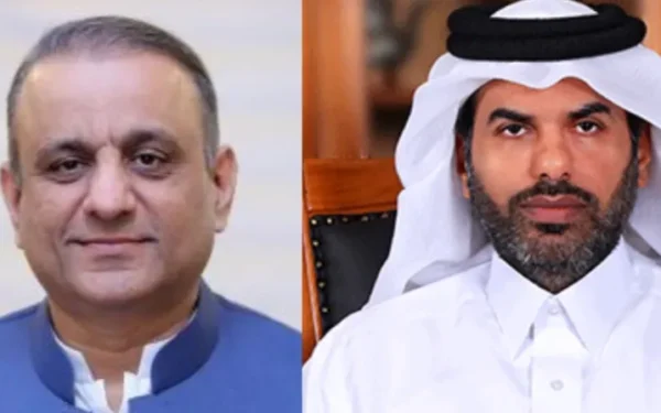 Federal Minister Aleem Khan Meets Sheikh Naif bin Eid Al Thani, Qatari Prince Shows Interest in Investment