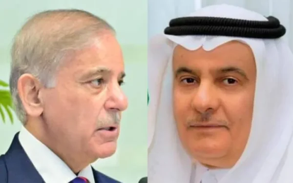 Saudi Minister for Environment, Water and Agriculture Calls on Prime Minister Shehbaz Sharif
