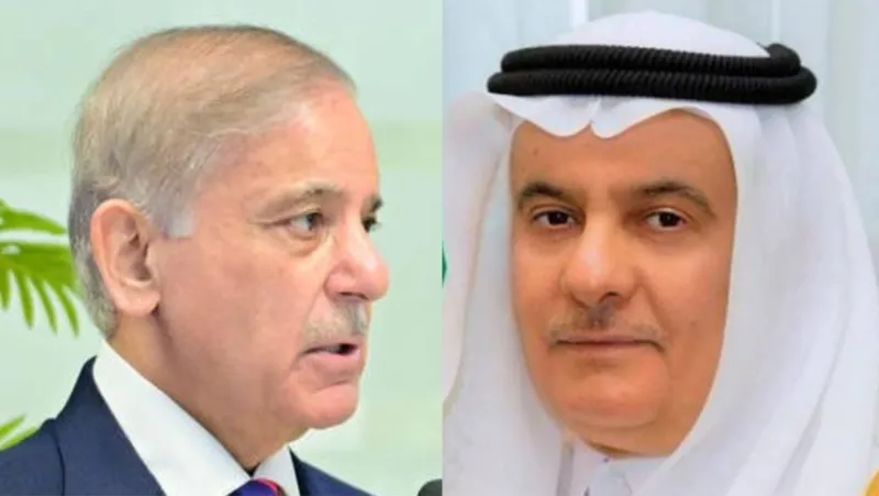 Saudi Minister for Environment, Water and Agriculture Calls on Prime Minister Shehbaz Sharif