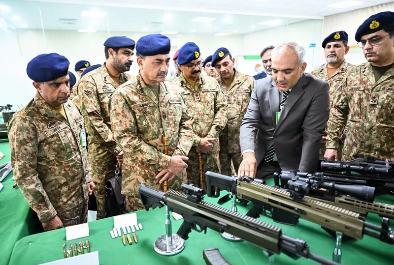 COAS & CDF Field Marshal Asim Munir Visits Pakistan Ordnance Factory in Wah (Image 1)