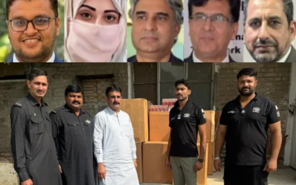 RTO Gujranwala Recovers 25 Cartons of Smuggled Cigarettes Worth Over Rs