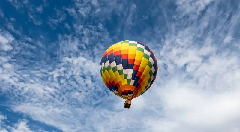 Successful hot air balloon trial conducted in Naran, offering tourists aerial views