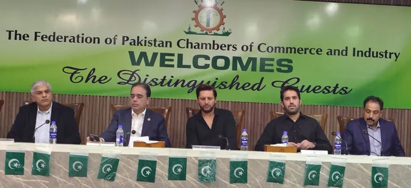 FPCCI Pledges Strong Support for Shahid Afridi Foundation Humanitarian Efforts