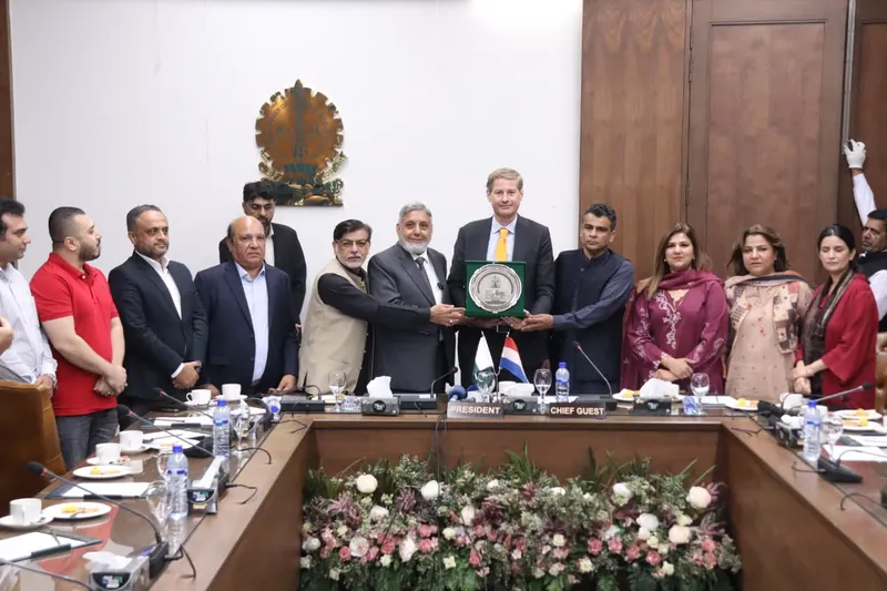 Netherlands Envoy Urges Stronger Business Partnerships With Lahore Chamber Members (Image 1)
