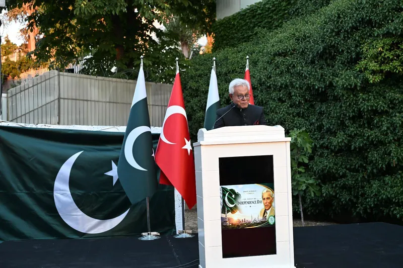 Pakistan Embassy in Ankara Celebrates 79th Independence Day with Ceremony (Image 9)