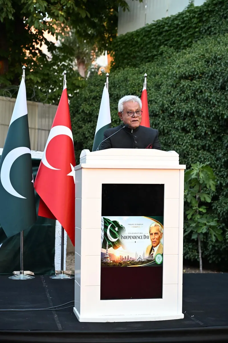 Pakistan Embassy in Ankara Celebrates 79th Independence Day with Ceremony (Image 8)