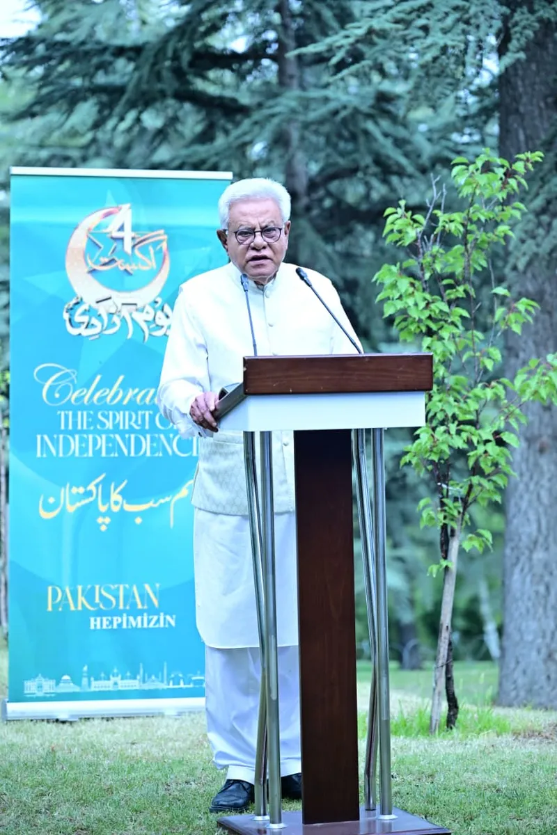 Pakistan Embassy in Ankara Marks 79th Independence Day With Ceremony (Image 8)