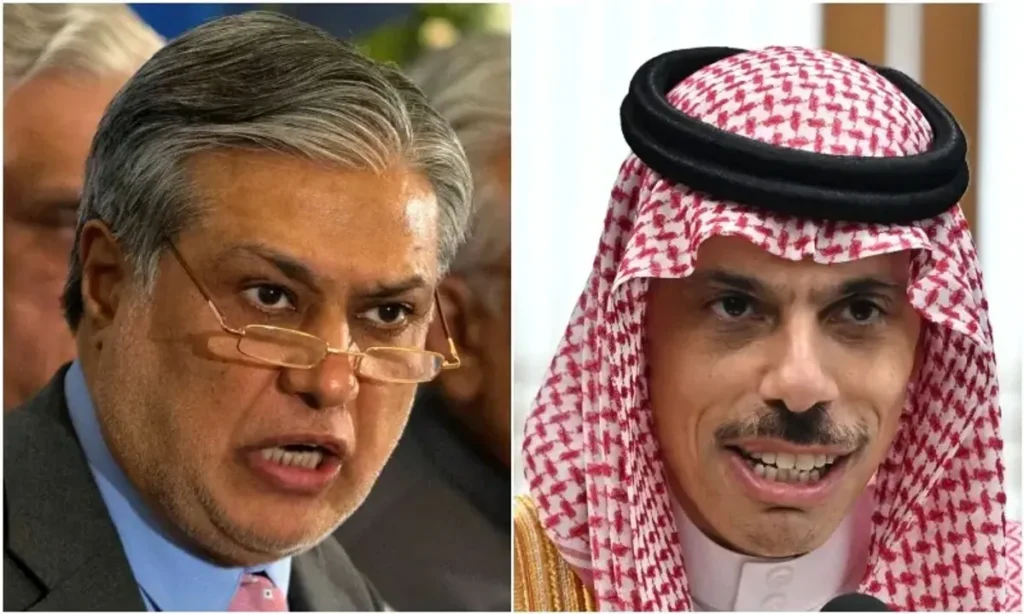 DPM Dar, Saudi Foreign Minister discuss regional and international developments