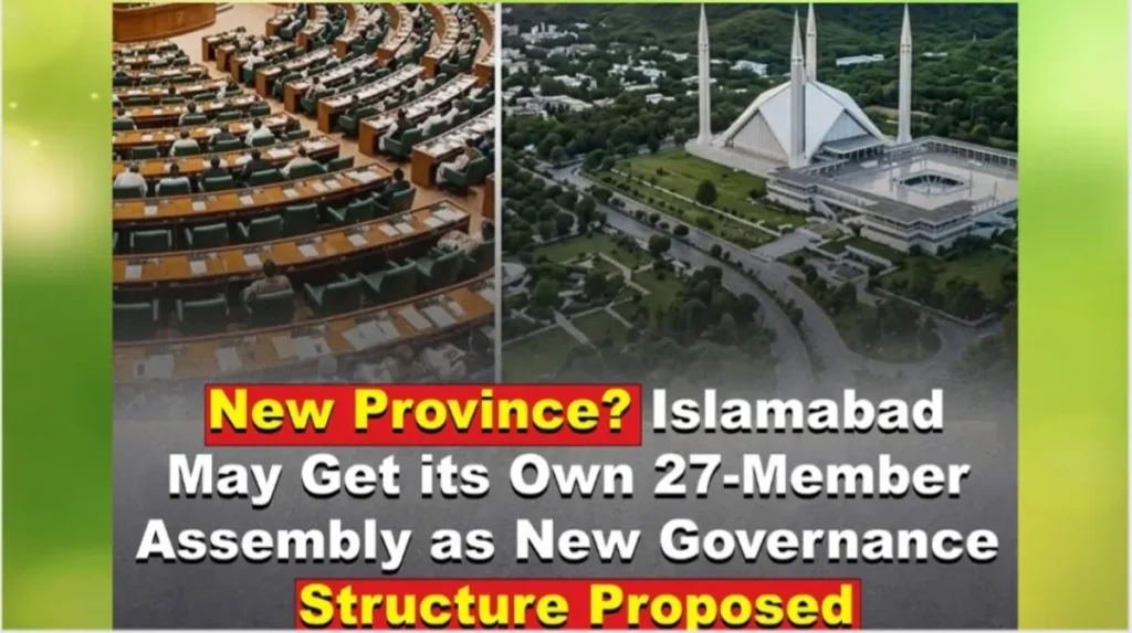 New administrative units: Practical step towards provincial-style structure, 27-member Islamabad Assembly proposed