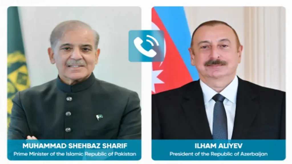 Prime Minister Shehbaz Sharif Discusses Strategic Partnership With President Aliyev