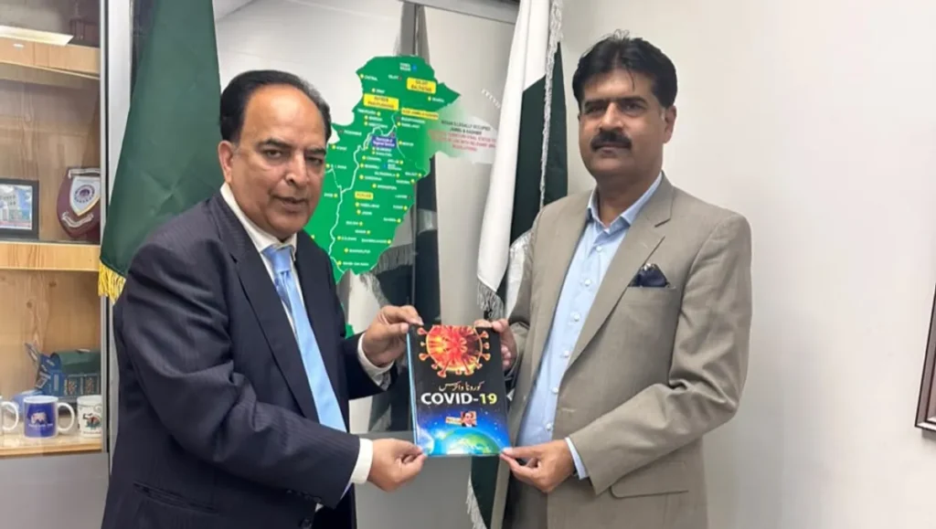 Renowned Author Imran Malik Meets AIOU Director General Regional Services, Discusses Education (Image 1)