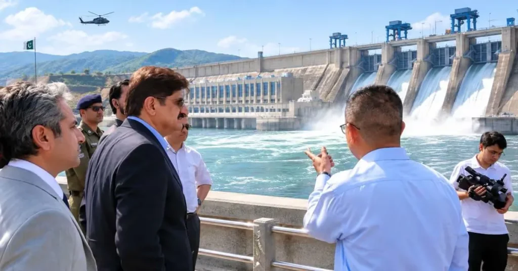 Staunch Opponent of New Water Reservoirs Sindh CM Murad Ali Shah Visits China’s Three Gorges Dam, Reviews Importance of Water Storage