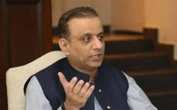 Federal Minister Abdul Aleem Khan and Advisor Muhammad Ali co-chairing the high-level infrastructure meeting in Islamabad.