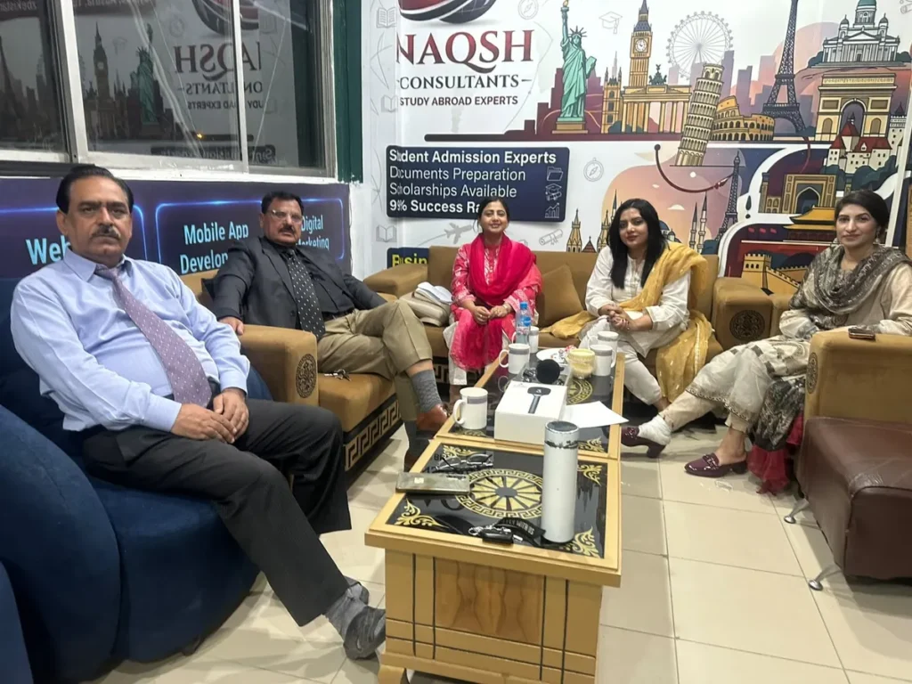 Growing Women Pakistan Founder Chairperson Romana Chaudhry Visits Report Digital and 3D Media Office
