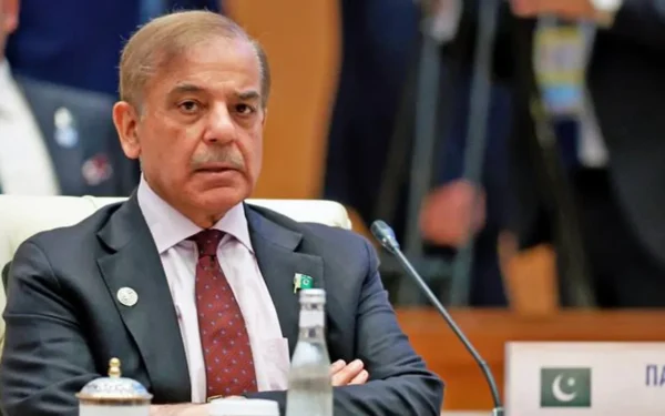 Prime Minister Shehbaz Sharif and military leadership chairing the Federal Apex Committee meeting in Peshawar.