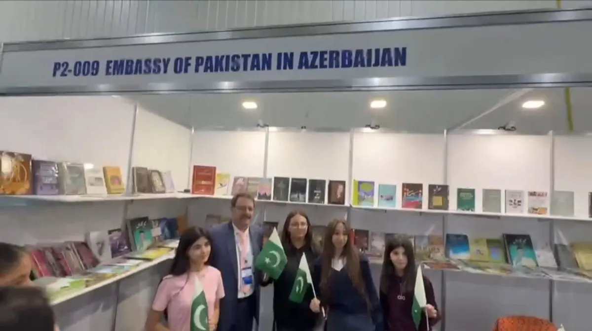 Pakistan Showcases Literary Heritage at 12th Baku International Book Fair (Image 3)