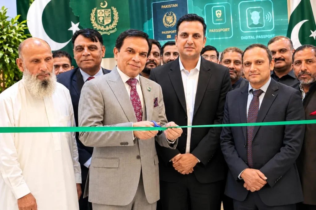 Pakistan’s Ambassador Inaugurates E-Passport System in Kuwait, Pakistani Community Welcomes Initiative