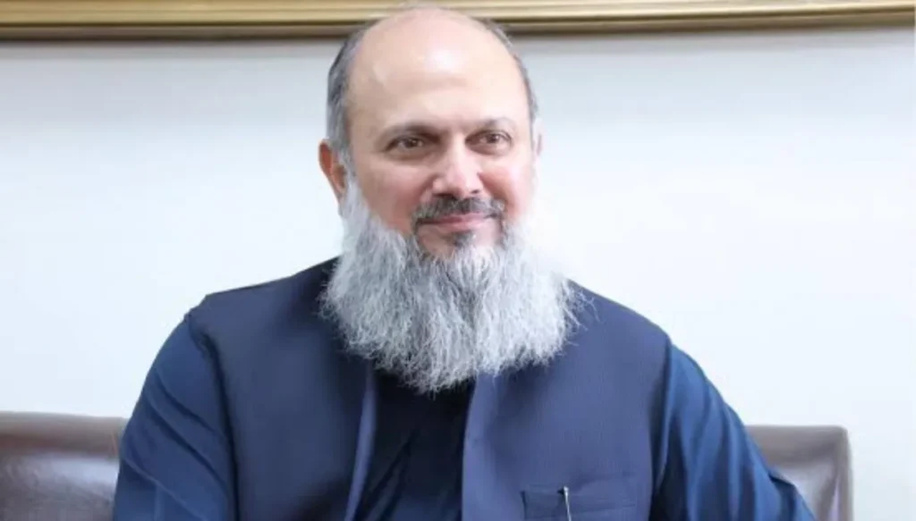 Federal Minister for Commerce Jam Kamal Khan at the World Investment Forum 2026 in Doha.