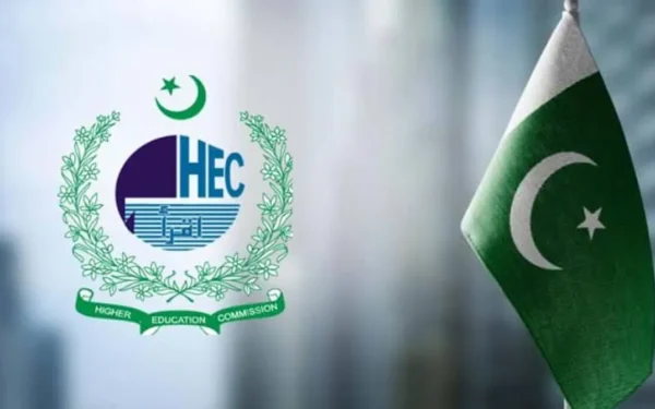 HEC Chairman Dr. Niaz Ahmad Akhtar meeting with an IE University delegation to discuss academic collaboration.