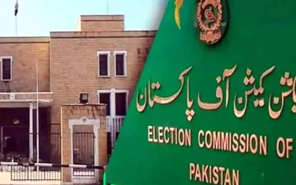 Election Commission of Pakistan officials preparing for the national women voter registration campaign in designated districts.