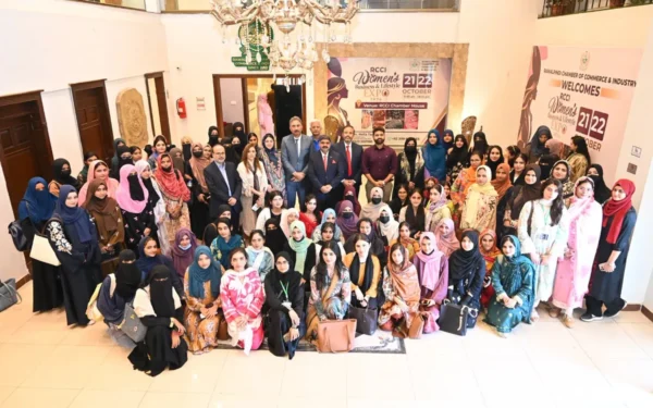 The Rawalpindi Chamber of Commerce and Industry hosts a women entrepreneurs expo in Rawalpindi.