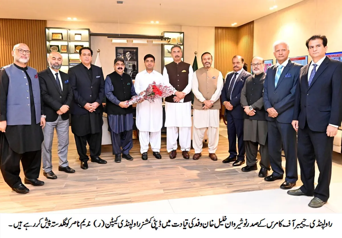 RCCI Delegation Discusses Business Growth with Deputy Commissioner Rawalpindi (Image 2)
